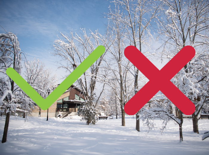 Horaire des bâtiments municipaux pour le congé des Fêtes